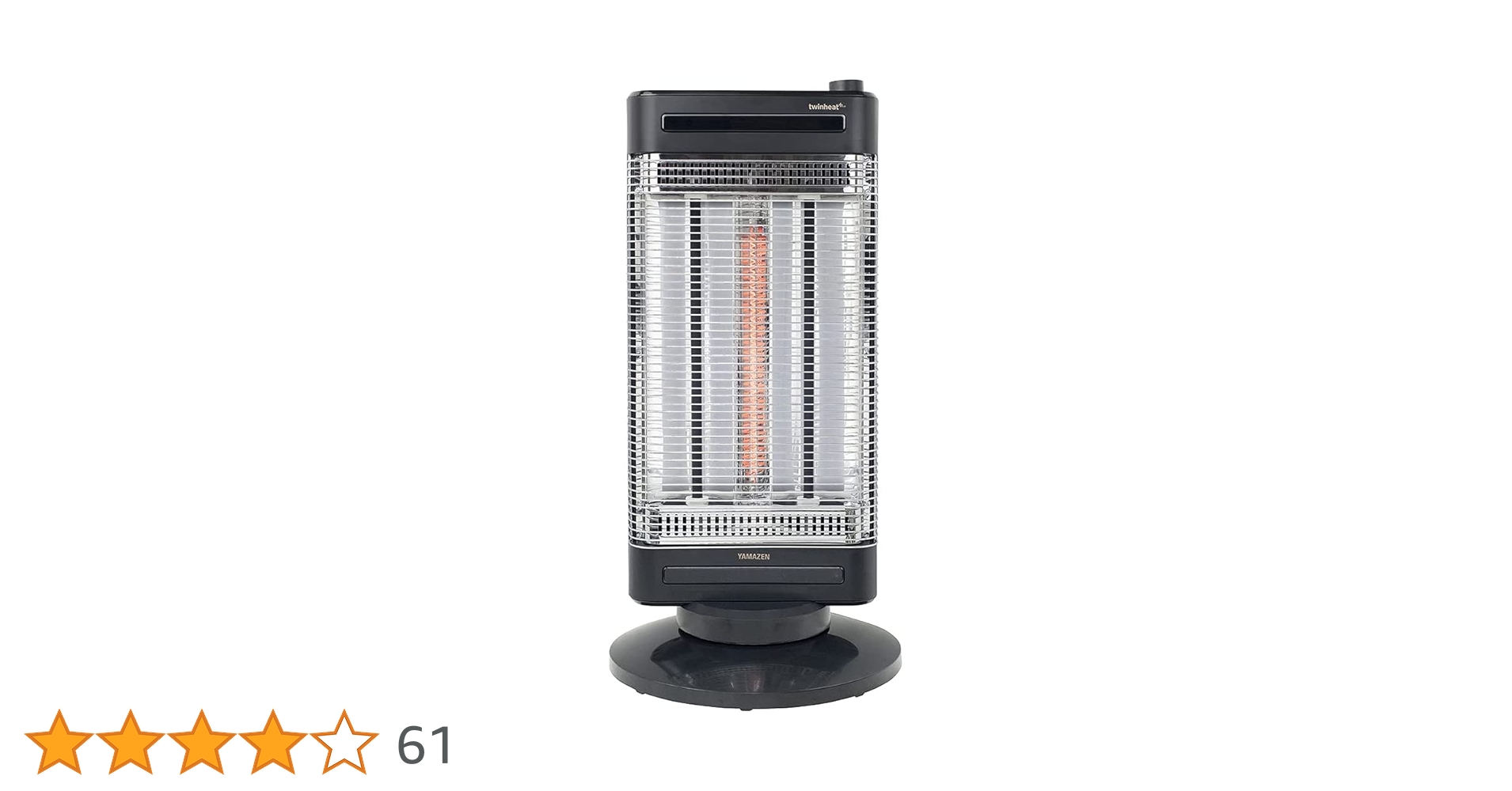 ⭐️箱痛み 新品 山善 速暖 カーボンヒータ YAMAZEN DBC-VK122 Amazon | [山善] 速暖カーボンヒーター+遠赤外線シーズヒーター
